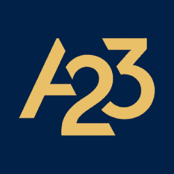 A23 fantasy app logo.