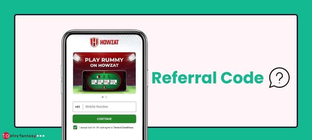 Howzat referral code